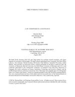 Law, Endowments, and Finance