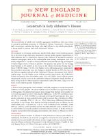 Lecanemab in Early Alzheimer's Disease