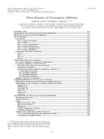 Three Decades of β-Lactamase Inhibitors