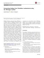 Interpreting findings from Mendelian randomization using the MR-Egger method