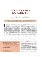 NCEP–DOE AMIP-II REANALYSIS (R-2)
