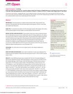 Clonal Hematopoiesis and Incident Heart Failure With Preserved Ejection Fraction
