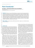 Point Transformer