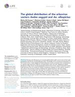 The global distribution of the arbovirus vectors Aedes aegypti and Ae. albopictus
