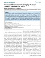 Hierarchical Information Clustering by Means of Topologically Embedded Graphs