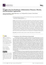 Insights into Gut Dysbiosis: Inflammatory Diseases, Obesity, and Restoration Approaches