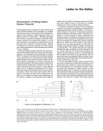 Nomenclature of Voltage-Gated Sodium Channels