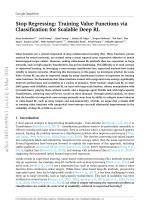 Stop Regressing: Training Value Functions via Classification for Scalable Deep RL