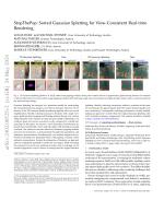 StopThePop: Sorted Gaussian Splatting for View-Consistent Real-time Rendering