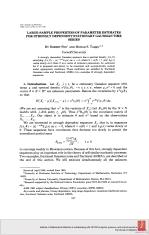 LARGE-SAMPLE PROPERTIES OF PARAMETER ESTIMATES FOR STRONGLY DEPENDENT STATIONARY GAUSSIAN TIME SERIES