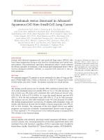 Nivolumab versus Docetaxel in Advanced Squamous-Cell Non-Small-Cell Lung Cancer