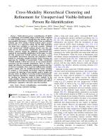 Cross-Modality Hierarchical Clustering and Refinement for Unsupervised Visible-Infrared Person Re-Identification