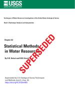 Statistical Methods in Water Resources