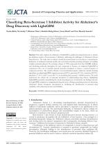 Classifying Beta-Secretase 1 Inhibitor Activity for Alzheimer’s Drug Discovery with LightGBM