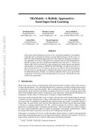 MixMatch: A Holistic Approach to Semi-Supervised Learning