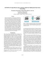 GPT4MTS: Prompt-Based Large Language Model for Multimodal Time-Series Forecasting