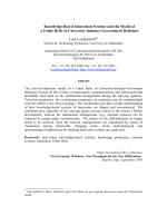 Knowledge-Based Innovation Systems and the Model of a Triple Helix of University-Industry-Government Relations