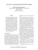 Coarse-to-fine n-best parsing and MaxEnt discriminative reranking