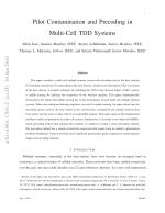 Pilot Contamination and Precoding in Multi-Cell TDD Systems