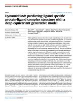DynamicBind: predicting ligand-specific protein-ligand complex structure with a deep equivariant generative model