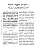 Retrieval-Augmented Generation for AI-Generated Content: A Survey