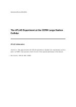 The ATLAS Experiment at the CERN Large Hadron Collider