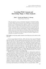 Learning With Concept and Knowledge Maps: A Meta-Analysis