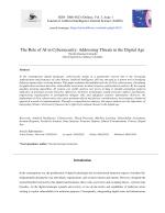 The Role of AI in Cybersecurity: Addressing Threats in the Digital Age