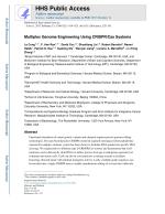 Multiplex Genome Engineering Using CRISPR/Cas Systems