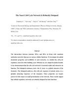 The Yeast Cell-Cycle Network Is Robustly Designed