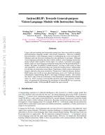 InstructBLIP: Towards General-purpose Vision-Language Models with Instruction Tuning