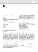 Data Envelopment Analysis