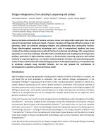 Shotgun metagenomics, from sampling to sequencing and analysis