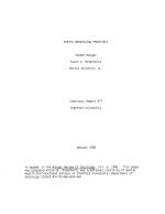 STATUS ORGANIZING PROCESSES