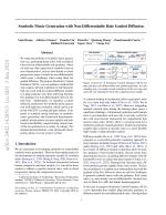 Symbolic Music Generation with Non-Differentiable Rule Guided Diffusion