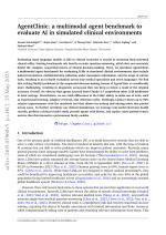 AgentClinic: a multimodal agent benchmark to evaluate AI in simulated clinical environments