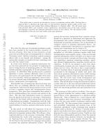 Quantum random walks - an introductory overview