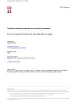Temporal collaborative attention for wind power forecasting