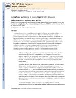 Autophagy gone awry in neurodegenerative diseases