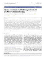 Quartz-enhanced multiheterodyne resonant photoacoustic spectroscopy