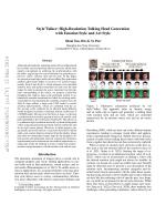 Style2Talker: High-Resolution Talking Head Generation with Emotion Style and Art Style