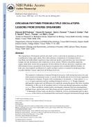 CIRCADIAN RHYTHMS FROM MULTIPLE OSCILLATORS: LESSONS FROM DIVERSE ORGANISMS