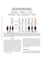 PIFu: Pixel-Aligned Implicit Function for High-Resolution Clothed Human Digitization