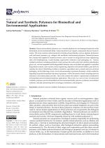 Natural and Synthetic Polymers for Biomedical and Environmental Applications