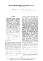 Diachronic Word Embeddings Reveal Statistical Laws of Semantic Change