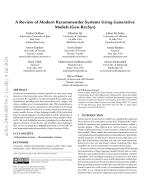 A Review of Modern Recommender Systems Using Generative Models (Gen-RecSys)
