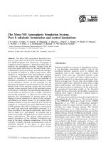 The Meso-NH Atmospheric Simulation System. Part I: adiabatic formulation and control simulations