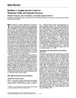 Brefeldin A: Insights into the Control of Membrane Traffic and Organelle Structure