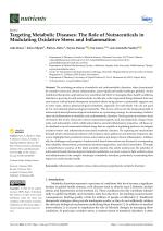 Targeting Metabolic Diseases: The Role of Nutraceuticals in Modulating Oxidative Stress and Inflammation