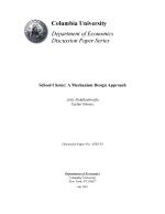 School Choice: A Mechanism Design Approach